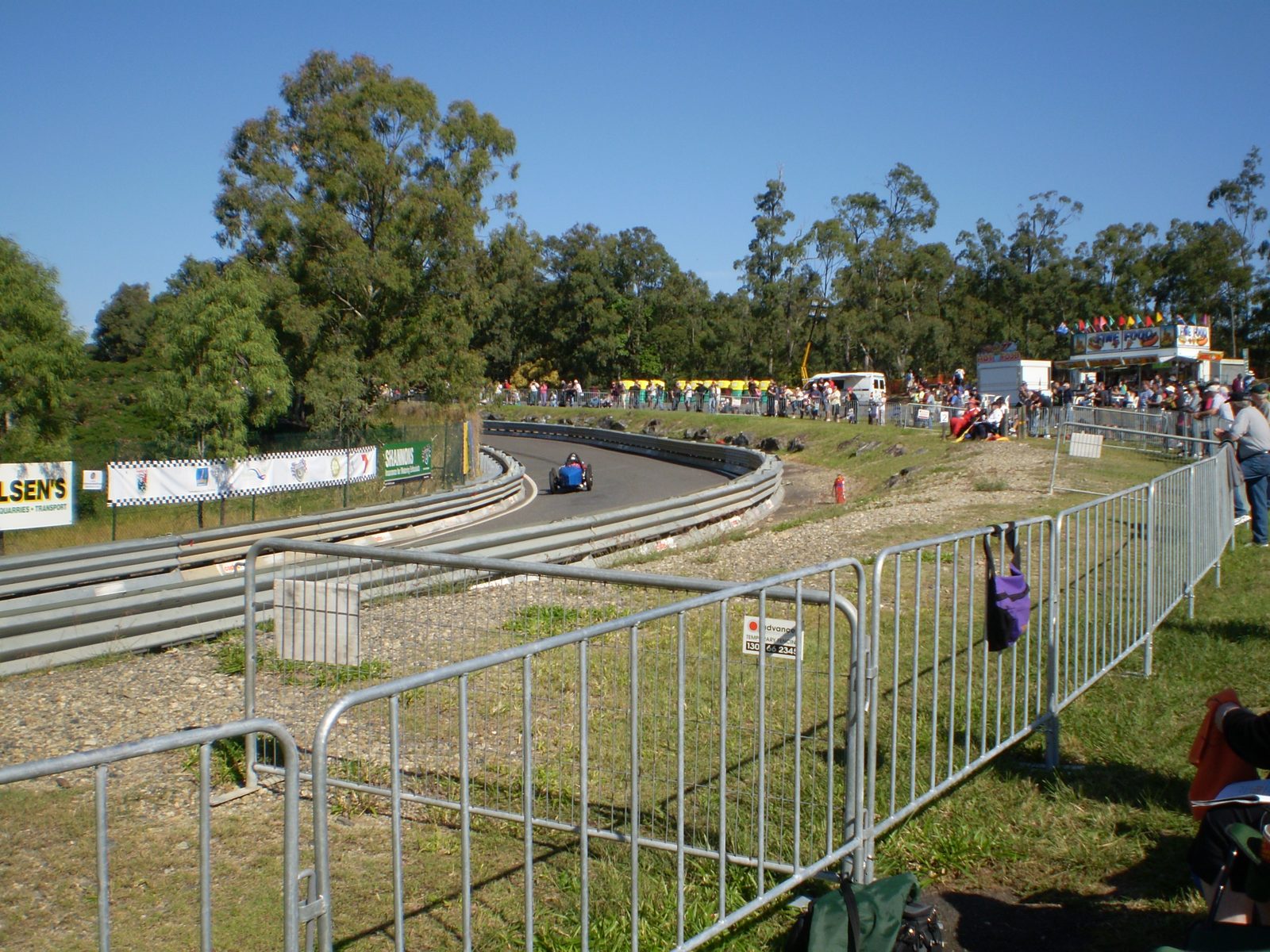 Crowd control fencing at a major motorsport event - photo 3